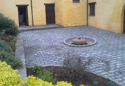 Driveway project in South Wales